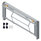 Spatwand geleiderset PS70