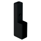 Support d'extrémité latéral pour tube rectangle