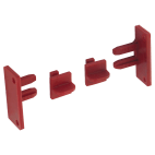 Attache pour profil horizontal