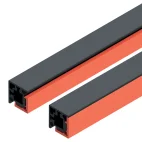 Profil de recouvrement vitrine 4 mm