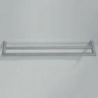 Handdoekhouder dubbel ANGLE