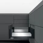 LEGRABOX free TIP-ON carbon zwart hoogte C