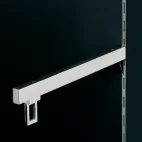 Steun voor tablet en kledingstang