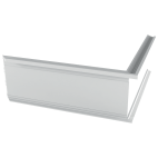 Winkel für Sockelleiste