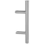 Rechte greep inox