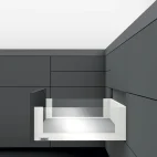 LEGRABOX free TIP-ON zijdewit mat hoogte C