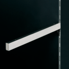 Support tablette verre et bois