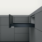 LEGRABOX BLUMOTION / TIP-ON BLUMOTION carbon zwart hoogte N