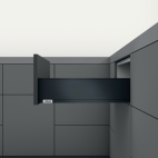 LEGRABOX BLUMOTION / TIP-ON BLUMOTION carbon zwart hoogte K