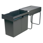 Poubelle coulissante à sortie totale 30 L
