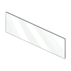 Insert verre 1/2 hauteur LÉGRABOX à l'anglaise