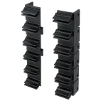 Klemmbefestigung zur Befestigung zwischen Seitenwänden