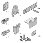 Garniture Regal B25 bois