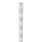 Crémaillère acier double perforation