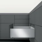 LEGRABOX TIP-ON inox hoogte C