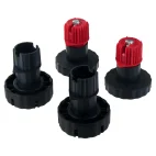Set de pieds base large avec réglage frontal