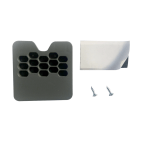 Deurbevestiging voor afvalemmer badkamer