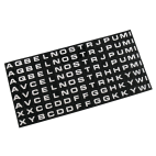Police de 120 lettres