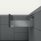 LEGRABOX BLUMOTION / TIP-ON BLUMOTION oriongrijs mat hoogte K