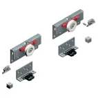 Garnituurset voor achterliggende deur PS48