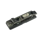 Rechte montageplaat Titanium om te schroeven