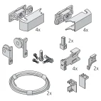 Garnituur voor deuren Libra