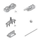 Garniture 1 porte Junior 40/Z