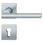 Türdrückergarnitur 1035, viereckige Rosette