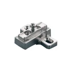 Montageplatte für Stollenscharnier