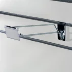 Crochet simple avec porte-étiquette