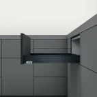 LEGRABOX TIP-ON carbon zwart hoogte N