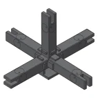 Jonction 5 voies CADRO vitrine