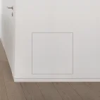 Kit voor kaderloos valluik of nis