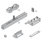 Garniture 1 porte Junior 120/B