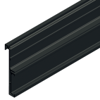 Profil haut/bas pour cadre de porte PS40