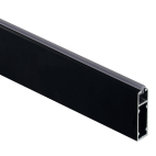 Tube de penderie rectangle antibruit
