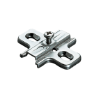 Kruismontageplaat om te schroeven