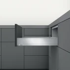 LEGRABOX BLUMOTION / TIP-ON BLUMOTION inox hoogte M