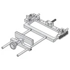 Frässchablone für unsichtbare Scharniere