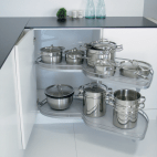 Ensemble d'angle LeMans II Arena Classic fond gris galerie grise