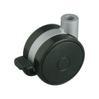 Wiel met dubbele rol en rem SPEEDY