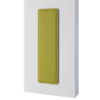 Paire de fixations pour mur ou plafond