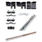 Set voor inbouwschuifdeur voor frame van 100 mm