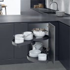 Ensemble d'angle LeMans II Arena Pure gris anthracite