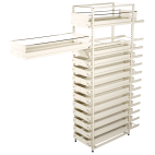 Colonne 11 tiroirs simples 2 doubles en 1000 mm