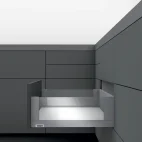 LEGRABOX free TIP-ON oriongrijs mat hoogte C