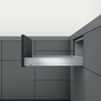 LEGRABOX BLUMOTION / TIP-ON BLUMOTION inox hoogte N