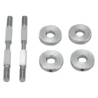 Bevestigingsset voor greep houten draaideur