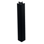 Angle 90° lisse pour profil de plinthe