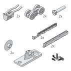 Garnitur 1 Tür JUNIOR PORTA 60 HMD